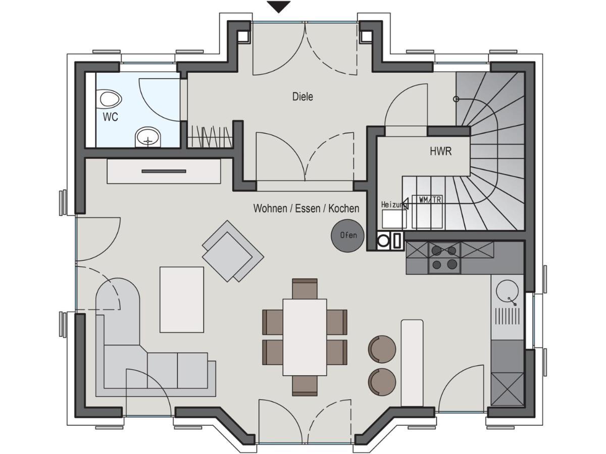 Ferienhaus Seeschwalbe 44 Fuhlendorf  Екстериор снимка