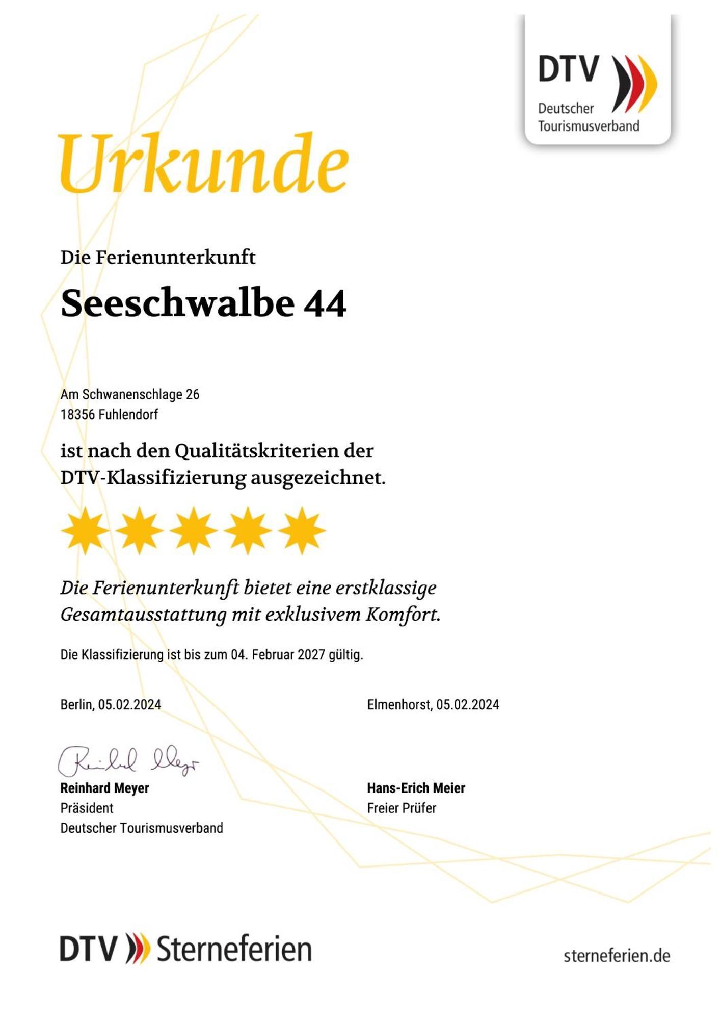 Ferienhaus Seeschwalbe 44 Fuhlendorf  Екстериор снимка